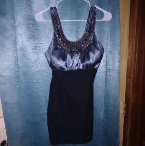 (Sz 6/7) Trixxi Embellished Bodycon Mini Dress